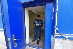Fire inspection of Epicenter hypermarket in Zaporozhye