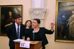 Isabel Dumont and Nicolas Fasino