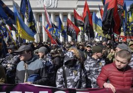 March of the strength of the nation "For the Ukrainian future without oligarchs"