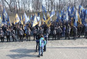 March of the strength of the nation "For the Ukrainian future without oligarchs"