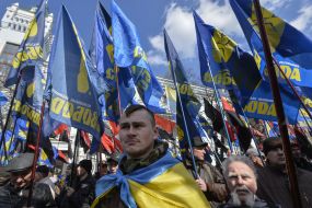 March of the strength of the nation "For the Ukrainian future without oligarchs"