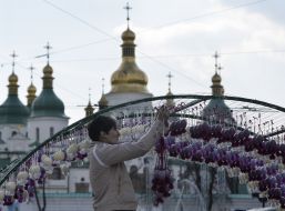 Preparation for the All-Ukrainian Easter Festival