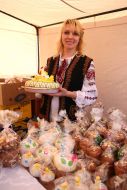 Basket with pysanka
