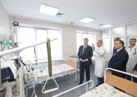 Petro Poroshenko visited the Vinnytsia Regional Children's Clinical Hospital