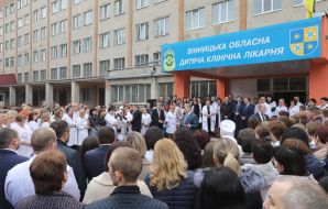 Petro Poroshenko visited the Vinnytsia Regional Children's Clinical Hospital