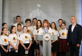 Briefing of deputies and students of Klovsky Lyceum