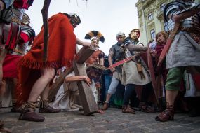 Costume staging "Easter reconstruction"