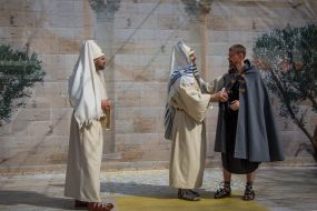 Costume staging "Easter reconstruction"