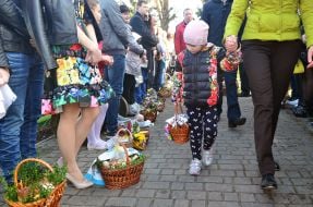 Освящение пасхальных корзин