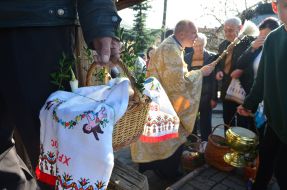Освящение пасхальных корзин