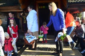 Освящение пасхальных корзин