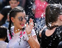 "Поливальный понедельник" во Львове