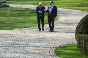 Petro Poroshenko, Frank-Walter Steinmeier