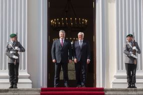 Petro Poroshenko, Frank-Walter Steinmeier