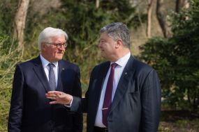 Petro Poroshenko, Frank-Walter Steinmeier