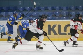 2018 Hockey Championship among juniors. Ukraine - Japan