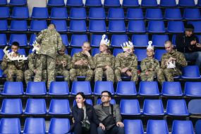 Young people in uniform