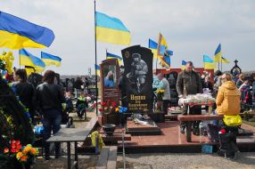 People during memorial events