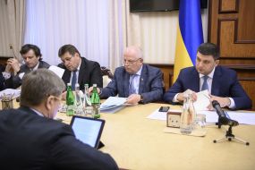 Степан Кубів, Володимир Гройсман та В'ячеслав Кириленко