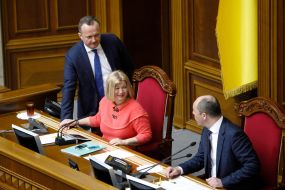 Ostap Semerak, Irina Gerashchenko, Andriy Parubiy