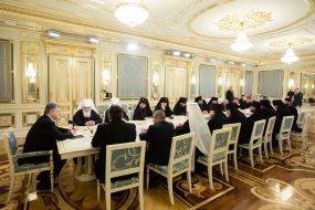 Petro Poroshenko and Metropolitan Macarius