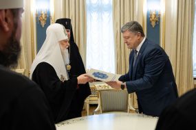 Petro Poroshenko and Filaret