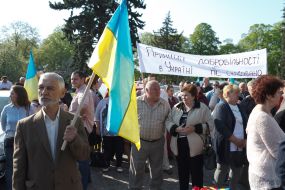 Participants of the rally