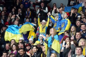 Болельщики на трибунах