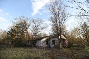 Abandoned house in Pripyat city