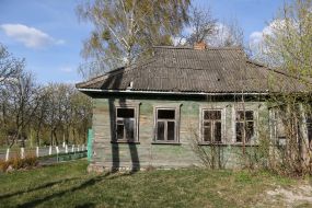 Abandoned house in Pripyat city
