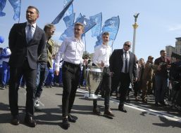 UEFA Champions League Cup Ceremony