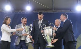 Iya Andrushchak, Andriy Pavelko, Vitali Klitschko, Grigory Surkis, Andriy Shevchenko