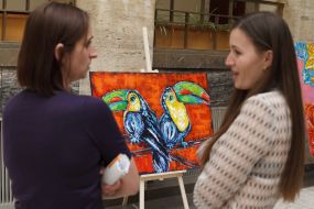 Opening of the exhibition "Art grenade"