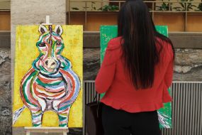 Opening of the exhibition "Art grenade"