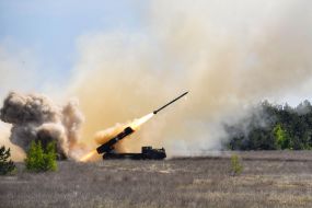 Test of the Vilkha  rocket complex