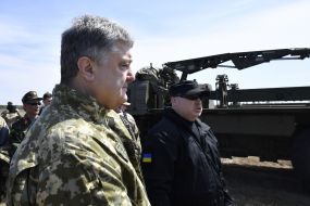 Petro Poroshenko and Alexander Turchinov