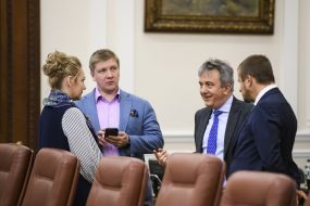 Olga Belkovа, Andriy Kobolev, Francis Maliz, Volodymyr Demchyshyn