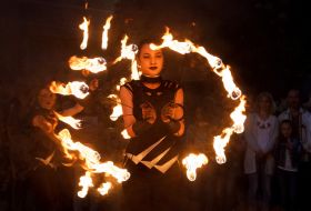 Celebrating St. George's Day in Uzhhorod