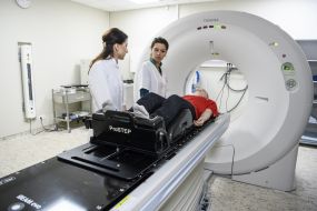 Diagnosis on a computer tomography