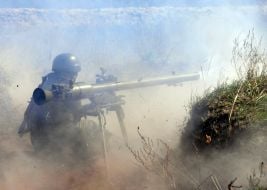 SPG-9 anti-tank grenade launcher