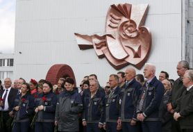 Participants in the events dedicated to the 32nd anniversary of the Chernobyl accident