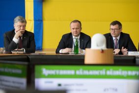 Petro Poroshenko, Vitaly Petruk, Ostap Semerak