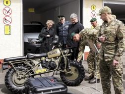 Petro Poroshenko examined the equipment