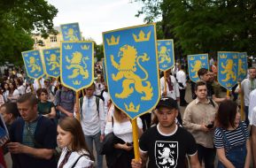 Participants of the "March of the Magnificent Spirit"
