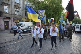 Participants of the "March of the Magnificent Spirit"