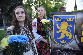 Participants of the "March of the Magnificent Spirit"