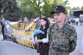 Participants of the "March of the Magnificent Spirit"