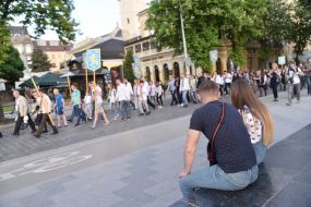 Participants of the "March of the Magnificent Spirit"