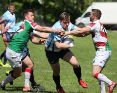 European Rugby Championship. Match between the teams of Ukraine and Hungary