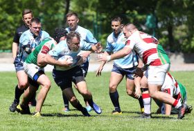 European Rugby Championship. Match between the teams of Ukraine and Hungary